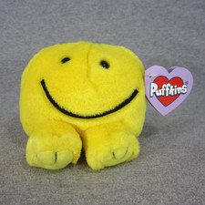 Swibco Puffkins Christmas Happy Smiley Face Plush