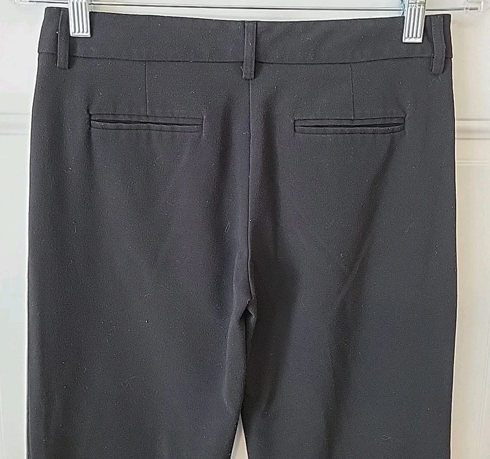 Calça social BONGO Juniors feminina preta bootcut tamanho 1 - Imagem 2 de 4