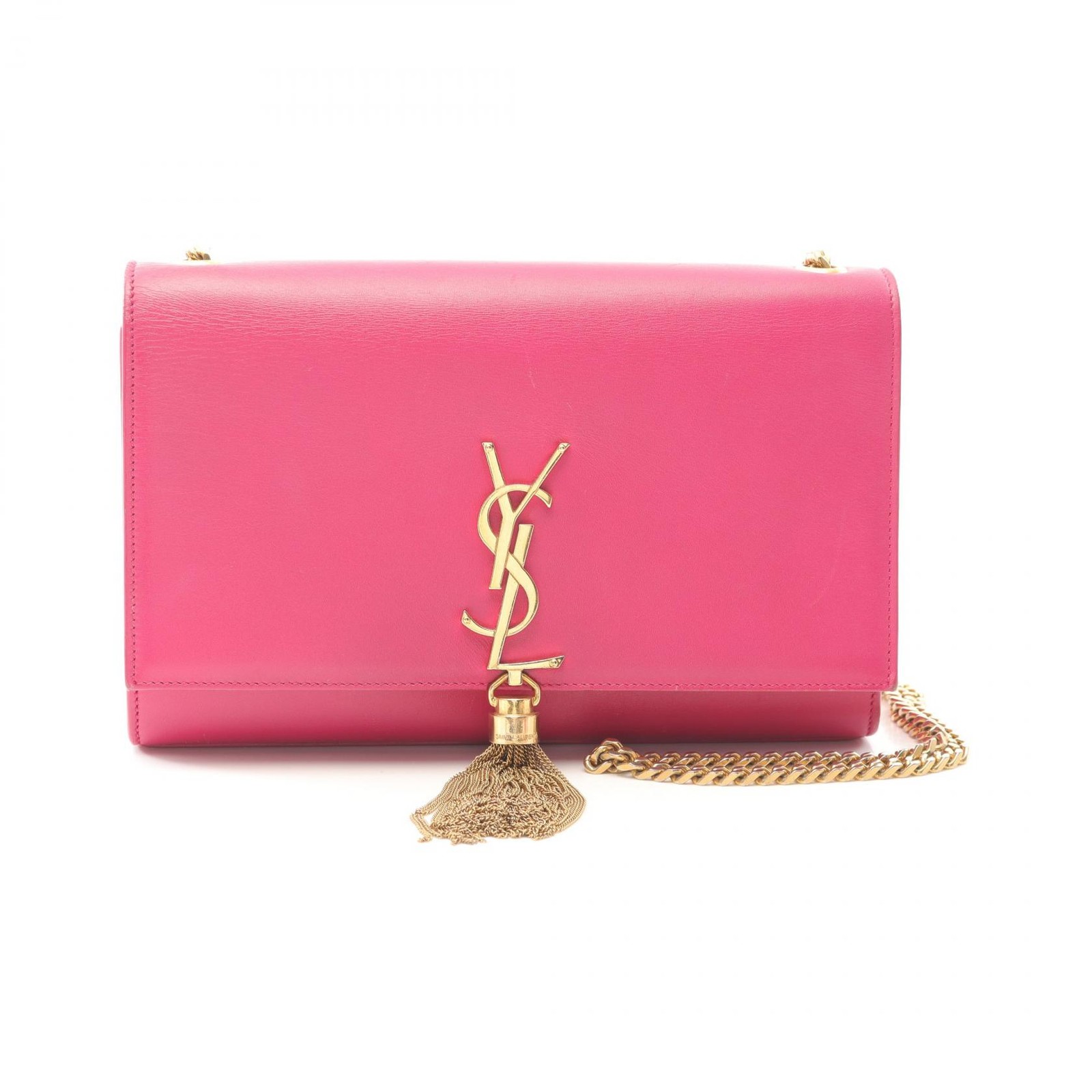 Saint Laurent Paris SAINT LAURENT PARIS Kate Monogram Shoulder Bag Leather Women