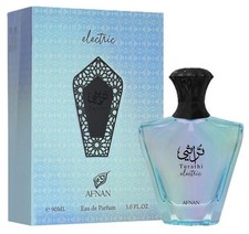 Turathi Electric by Afnan EDP Spray for Men 3.0oz New