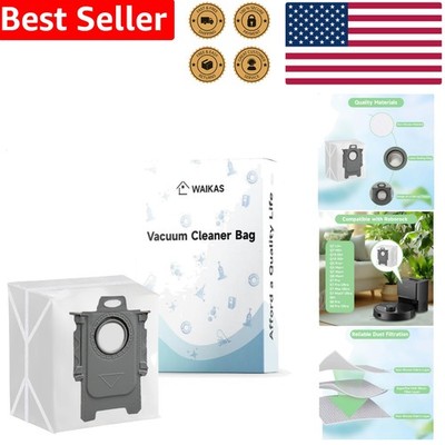 6 Pack Replacement Vacuum Bags for Roborock Q5 Q7 Q8 Q10 Series Robot