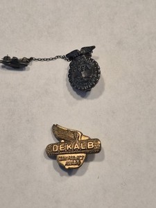 FFA Vocational Agriculture Pin and DEKALB Corn Pin