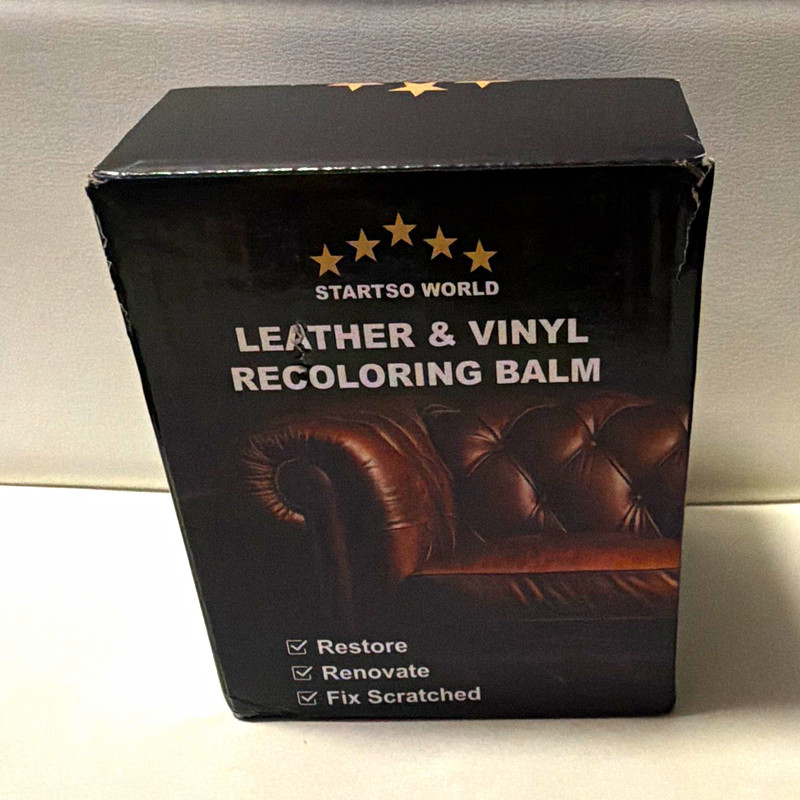 Startso World Leather & Vinyl Recoloring Balm Conditioner/Moisturizer