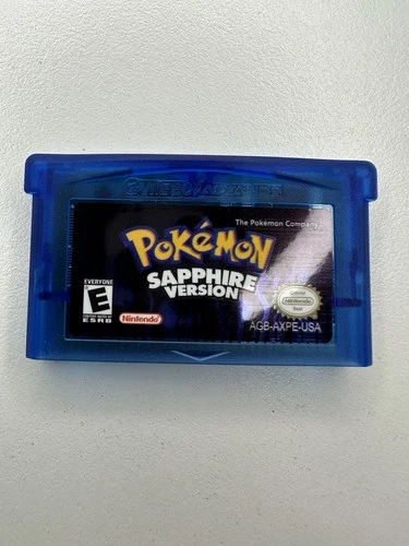 Pokemon Sapphire Version For Nintendo Game Boy Advance - Cartridge Only