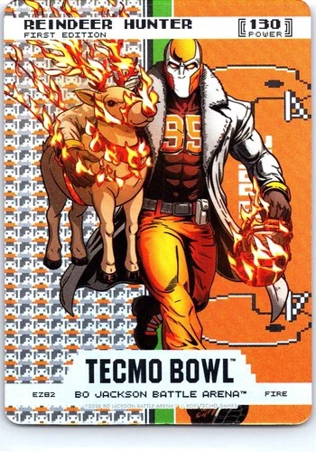 Bo Jackson Battle Arena Tecmo Bowl Reindeer hunter Fire Endzone Myles Garrett