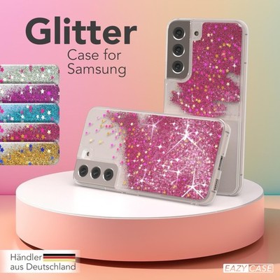 Handyhülle Glitzer Schutzhülle Flüssig Glitzer Hülle Bling Silikon Soft Tasche