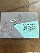 Vintage Kodak Carousel 850 Slide Projector Manual  634364
