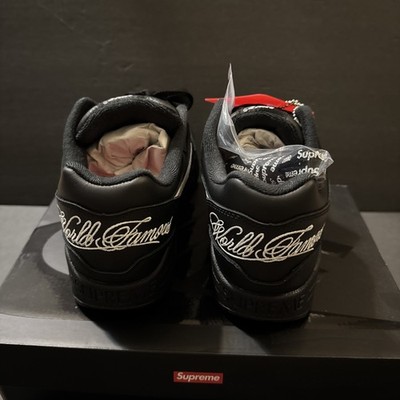 Supreme × Nike Air Max 1 '87 SP Black White HF8813-001 Size 6.5