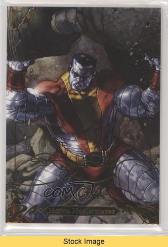 2018 Marvel Masterpieces Level 2 Gold Foil Signature Series Colossus READ ip5
