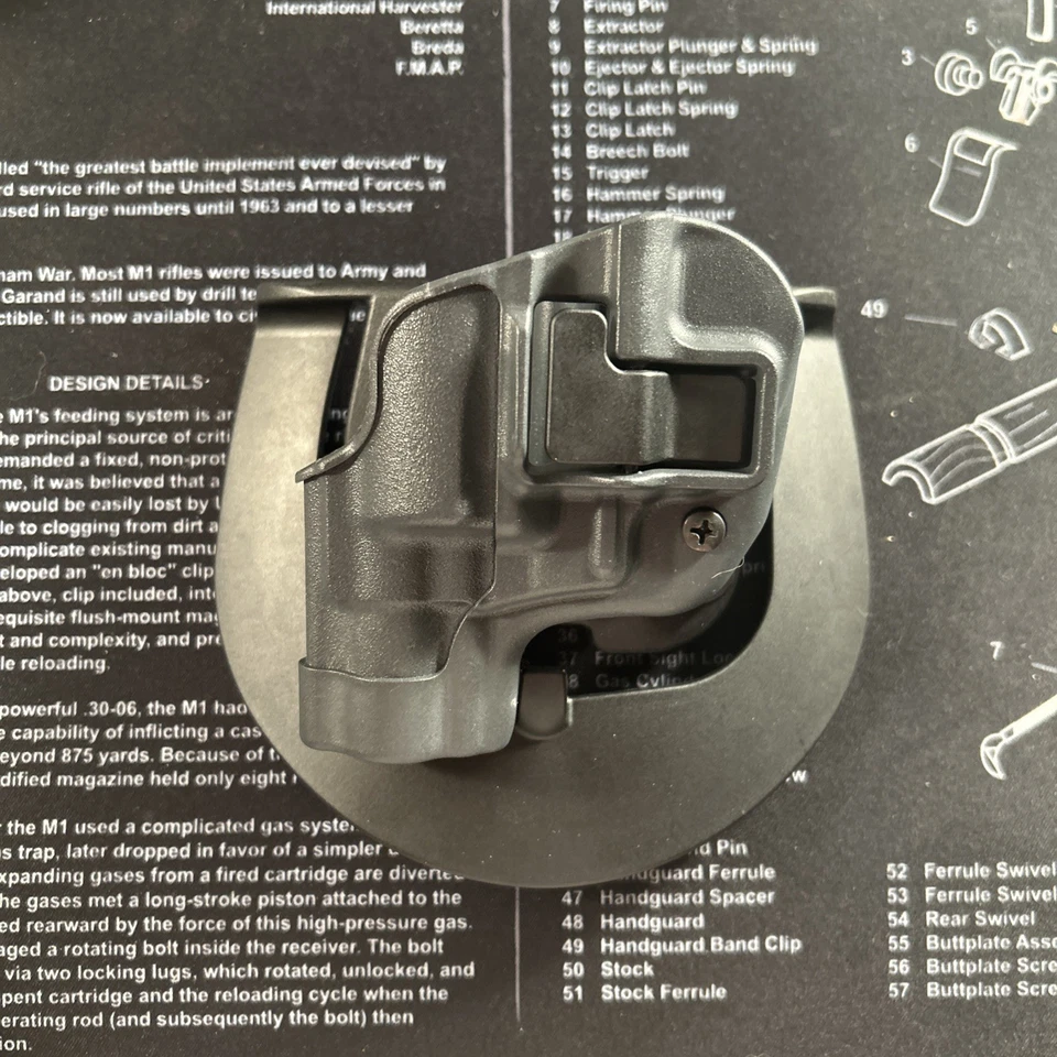 BLACKHAWK SERPA CONCEALMENT HOLSTER S&W J FRAME BLACK-LEFT HANDED 413520BK-L - Image 2 of 4