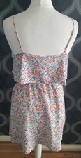 H&M Divided Pretty Floral Summer Dress Size 14