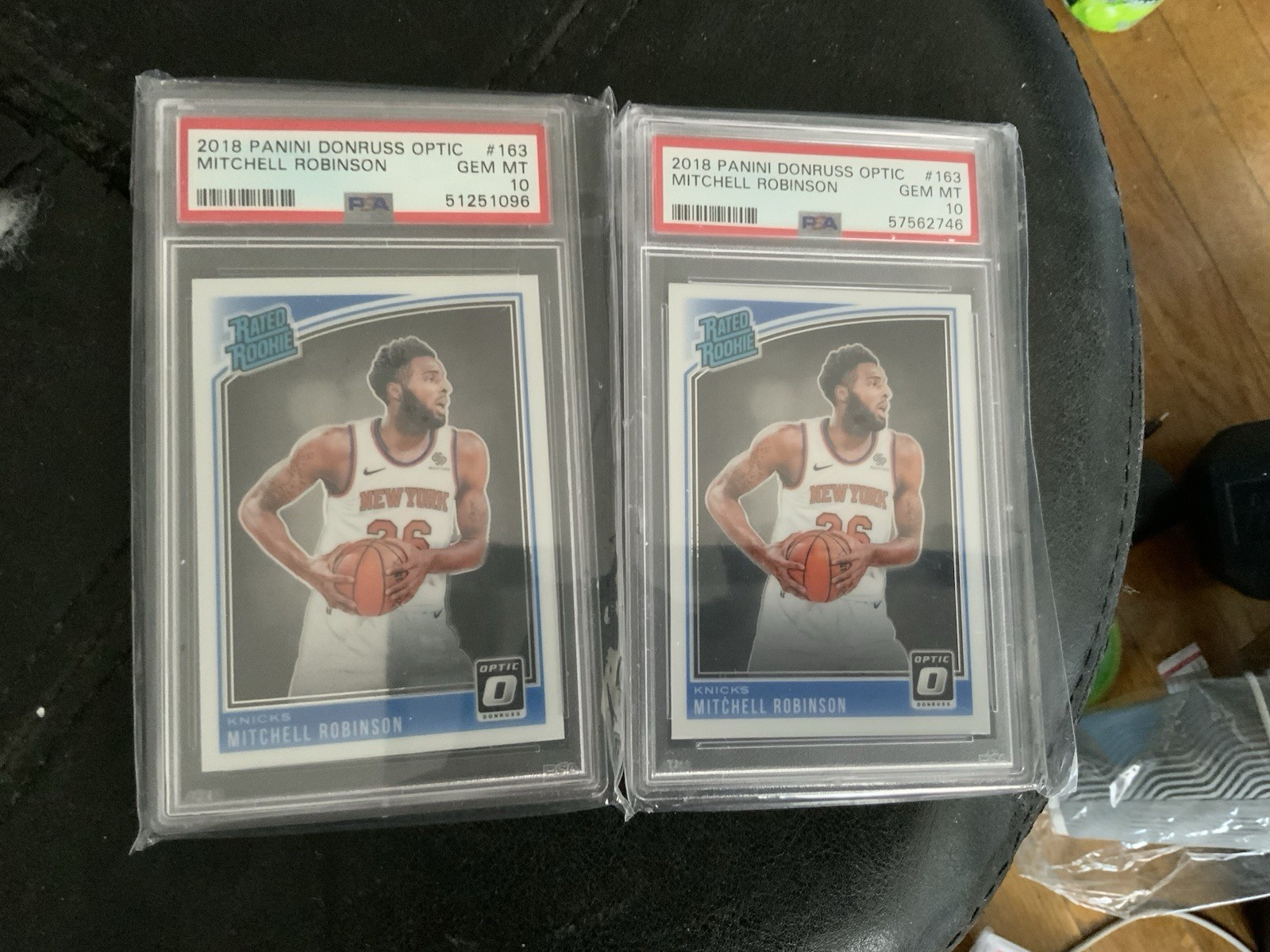 MITCHELL ROBINSON PANINI OPTIC TWO RC PSA 10