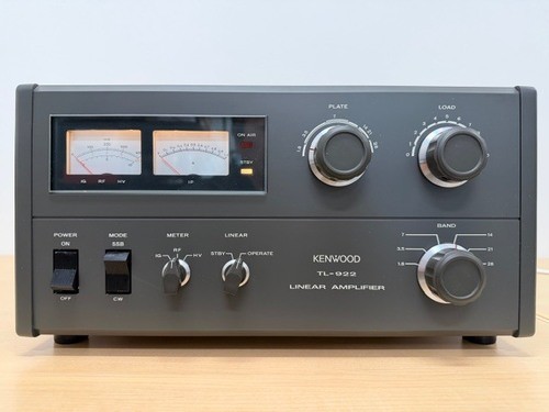 Kenwood TRIO TL-922 HAM Radio HF Linear amplifier 1kw w/Manual