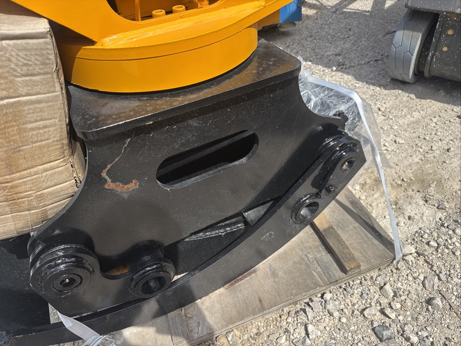 Cat 307 308 Mini Excavator Grapple Hydraulic New 50 Mm Pin Rotates