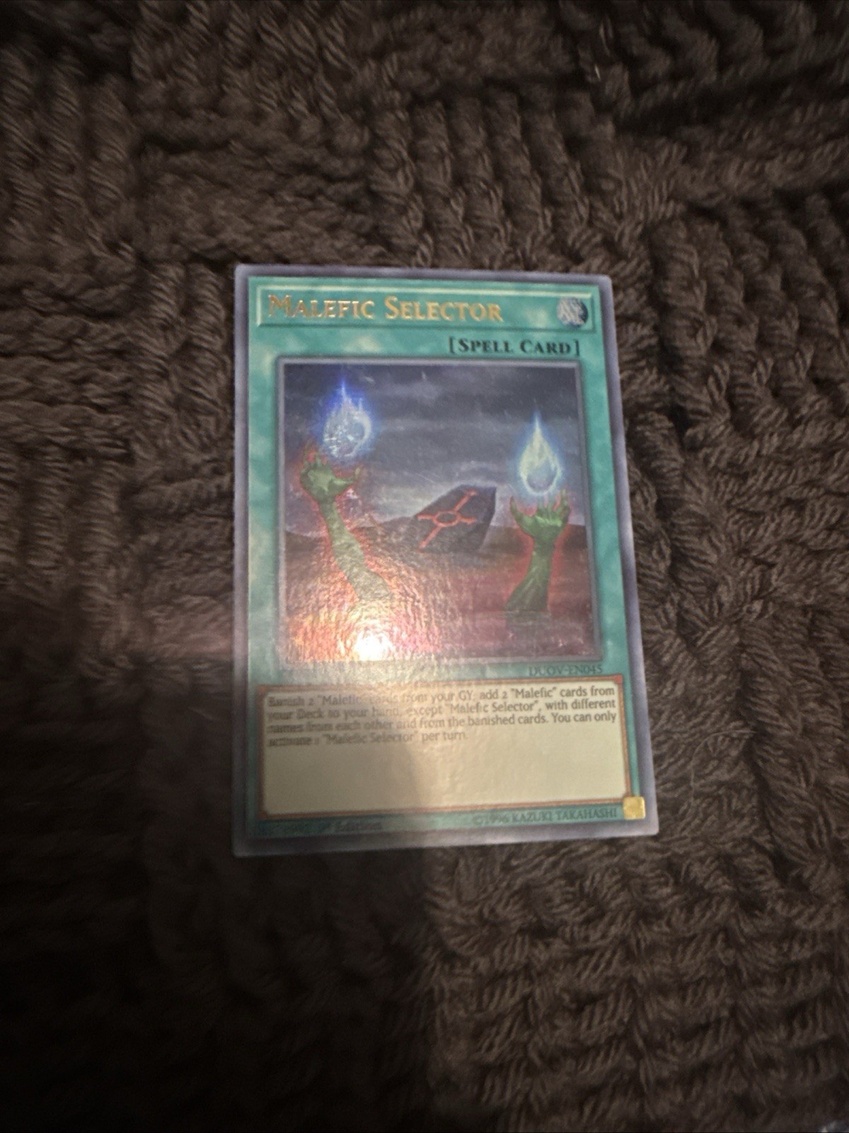 Yugioh Malefic Selector 1st Edition Ultra Rare DUOV-EN045 NM