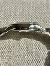 Grand Seiko SBGW005 - B&P, Cream Dial, Blued Second Hand, Beads of Rice Bracelet 13