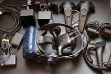 HTC Vive Pro VR Headset with wireless and Index controllers - full kit