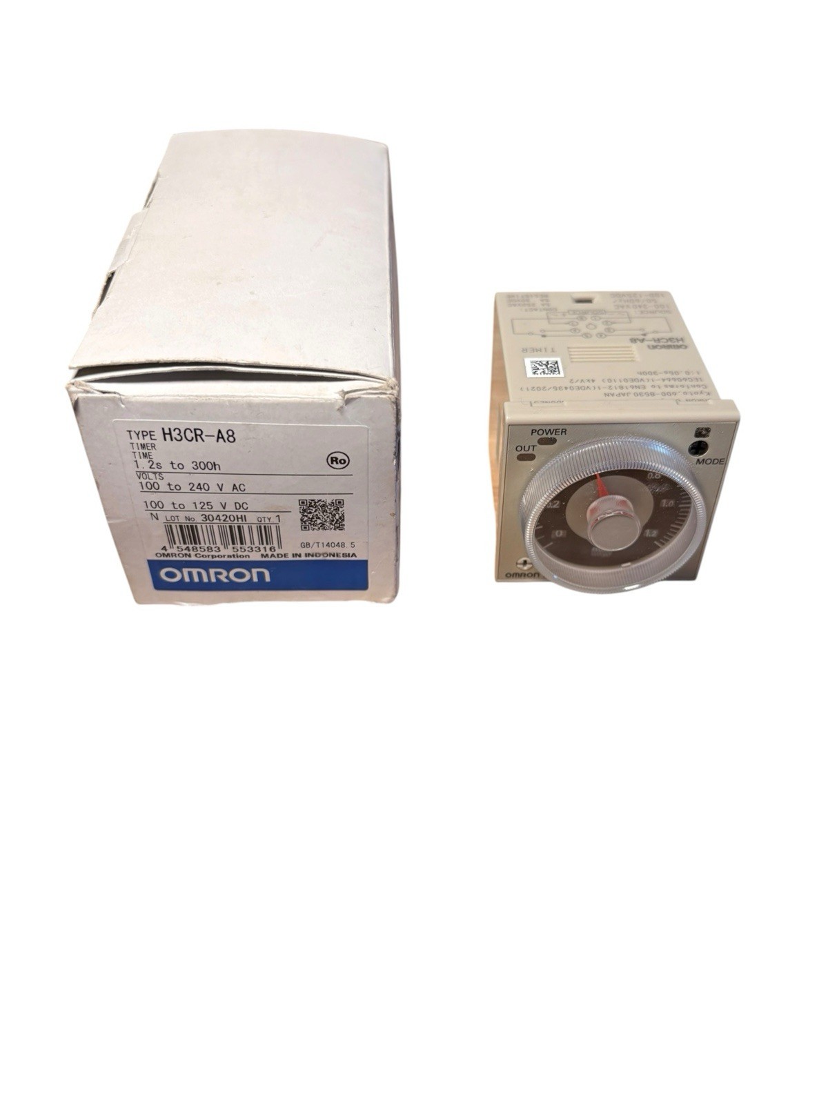 Omron H3CR-A8 24-48V Timer New