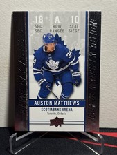 2018-19 Upper Deck TIM HORTONS Hockey AUSTON MATTHEWS #GDA-10 GAME DAY ACTION