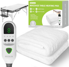 Massage Table Warmer Heating Pad Professional SPA Massage Bed Warmer with Timer,