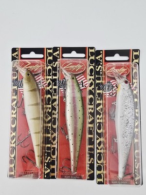 3x Lucky Craft Pointer128 SP 1oz. Suspending New