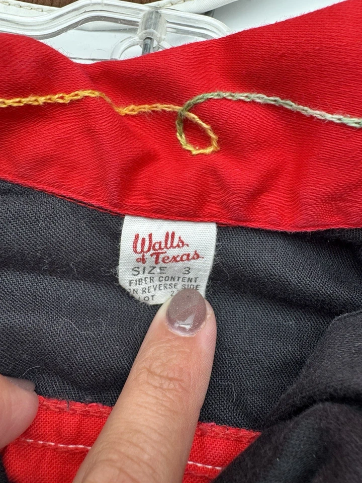 Vtg Halloween Walls of Texas Cowboy Sheriff Marshal 3T Western Costume Hat READ - Image 2 of 4