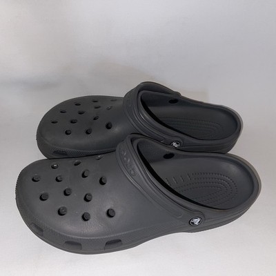 Crocs Unisex Classic Clog Slate Grey Men's Size 13