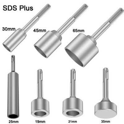 SDS Plus Ground Rod Driver for Rotary Hammer Drill Tools 19/21/25/35mm Hardened 