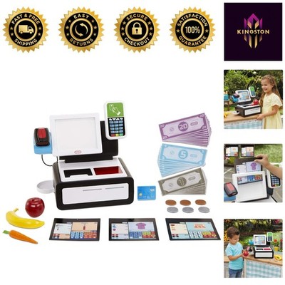 Educational Cash Register Toy: First Self-Checkout Stand for Toddler Role-Play