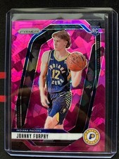 Johnny Furphy 2024-25 Panini Prizm - RC Pink Ice Prizm Indiana Pacers #237 