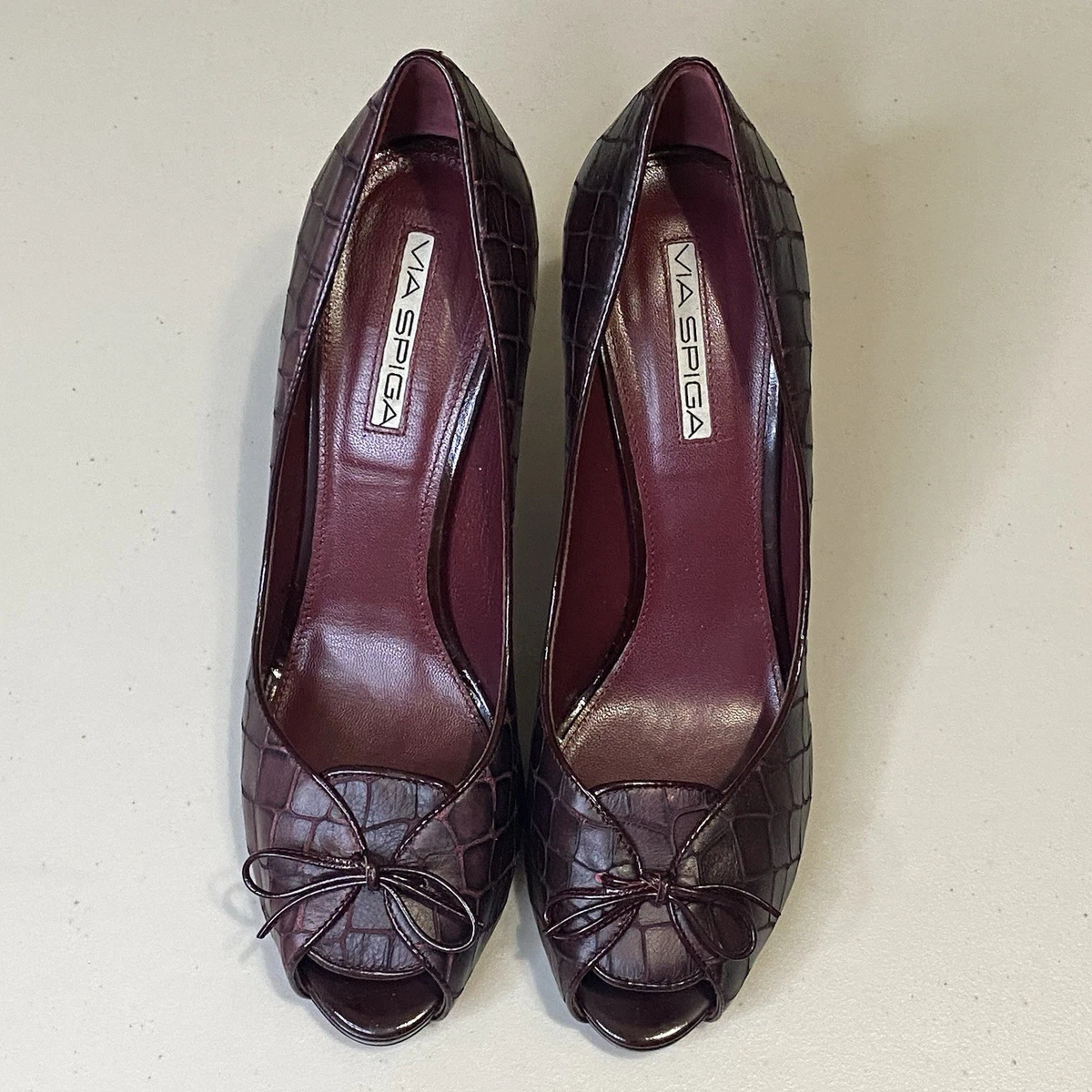 Sandales Plates Via Spiga PALLAS - Cuir Vachetta Marron, Taille 6 M, Neuves Avec Emballage