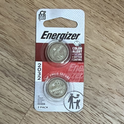 #ad #ad Energizer CR2032 Lithium Coin Cell Batteries 2 Pack Child Secure Bitter Coating $6.00