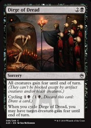 Dirge of Dread - Masters 25