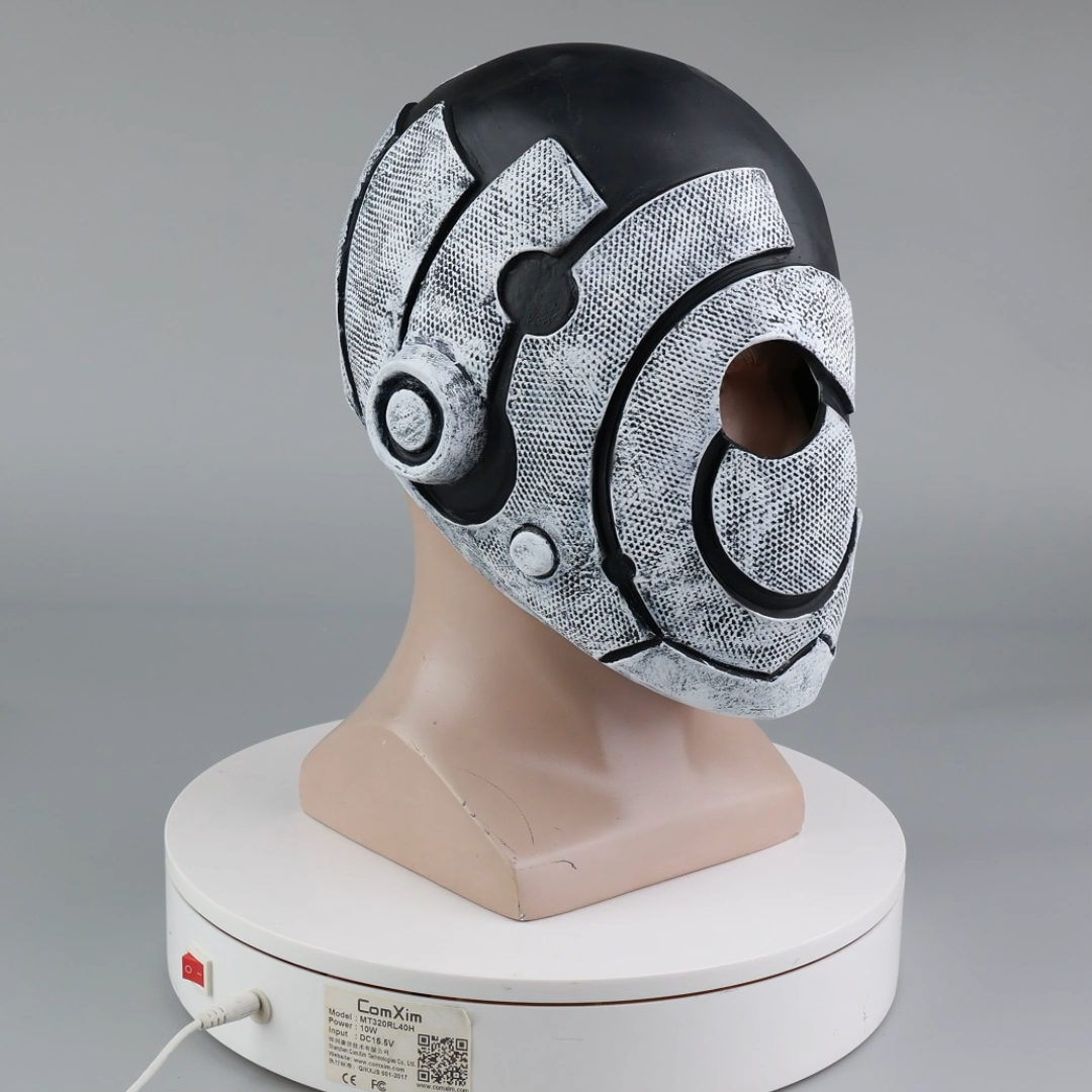 Maschera Lattice Murderbot – Testa Intera Per Cosplay, Halloween – Fatta A Mano