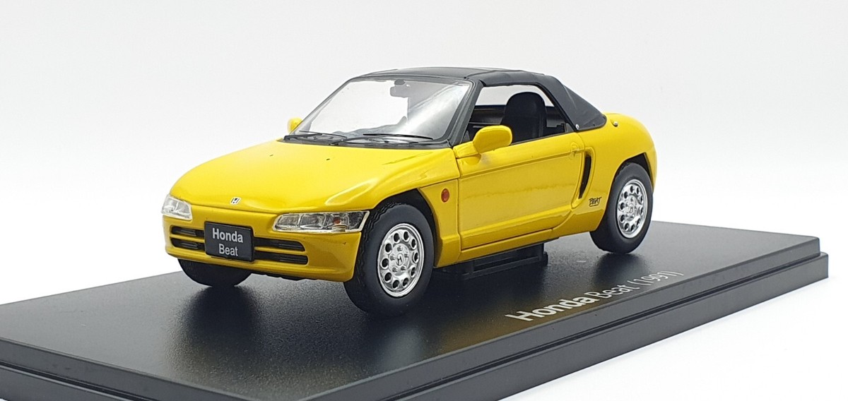 1/24 Hachette 1991 HONDA BEAT YELLOW diecast car model | eBay