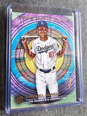 2022 Bowman Inception Samuel Munoz Inception Point