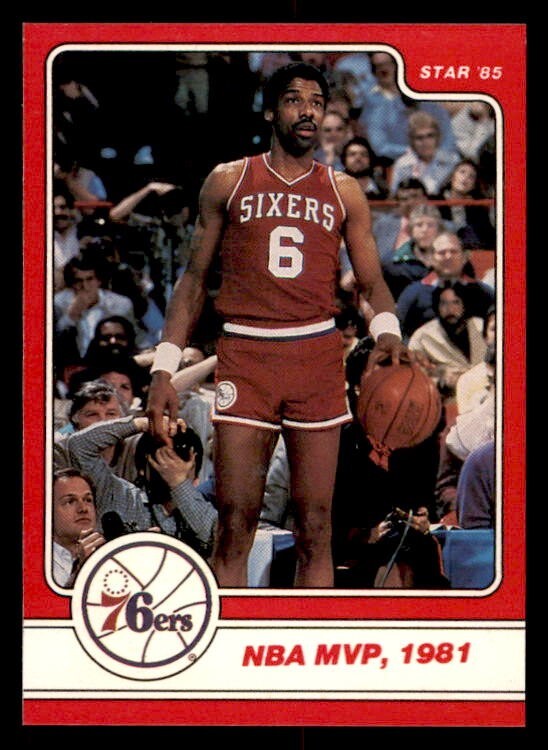 2024-25 Panini NBA Hoops Julius Erving Tribute No.300
