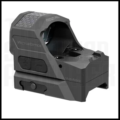 2025 VECTOR OPTICS SHAKE AWAKE SOLAR POWERED RED DOT OPTIC WITH RMR FOOTPRINT