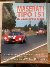 Vintage Maserati TIPO 151 Monster From Modena- A complete  Race/Build History