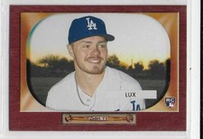 2020 Topps Archives  1955 Bowman Gavin Lux RC #1 Los Angeles Dodgers