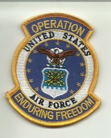 Us Air Force Enduring Freedom Veteran Patch Us Air Force Enduring Freedom Veteran Patch