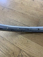 Vintage Nos Rigida Chrome 24 X 1 38 Bicycle Wheel 36 H Rim 15 Rim Set