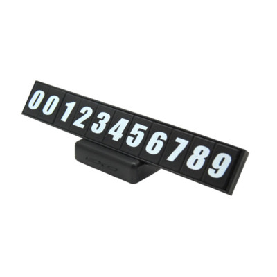 Car Etiquette Double Sided Magnetic Parking Notice Temporary Phone Number Card