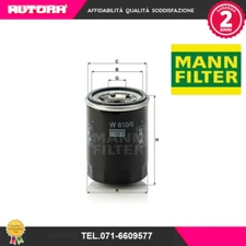 W6106 oil filter (MANN FILTER BRAND)..