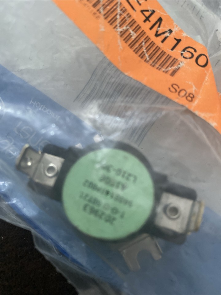OEM GE Dryer Safety Thermostat WE4M160 *BRAND NEW!* eBay