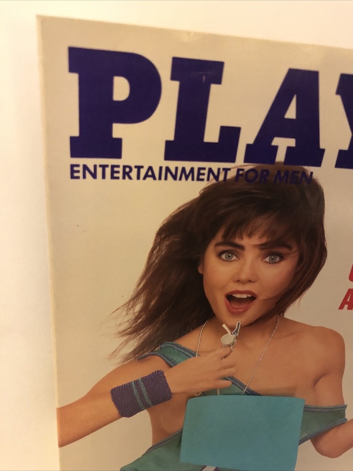 April 1990 Playboy w/ Centerfold & Inserts Vintage Adult Magazine | eBay