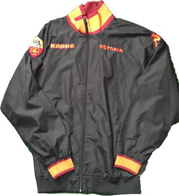 sweatshirt tracksuit AS Roma Kappa 2008 WIND Totti De Rossi tracksuit track top jacket XXL