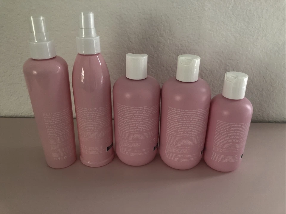 CHI X Barbie Collection Dream Pink 5 Piece Set Shampoo Conditioner Thermal Spray - Image 2 of 2