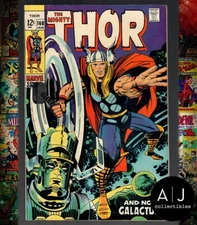 THOR #160 VF- 7.5 GALACTUS  VS EGO SILVER AGE  MARVEL COMICS