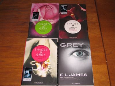 E. L. James, Shades of Grey 1 - 3 + Grey
